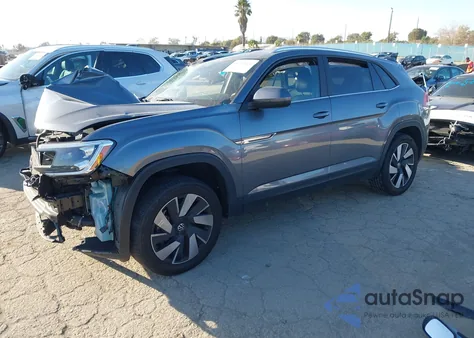 2025 Volkswagen Atlas Cross Sport 2.0T Se W/Technology from USA, damaged, VIN 1V2WE2CA9SC200869